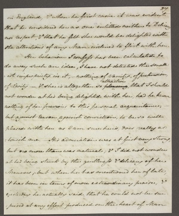 Image for page: 27 of manuscript: lady_susan