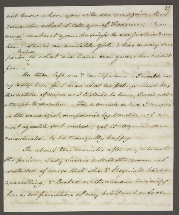 Image for page: 91 of manuscript: lady_susan