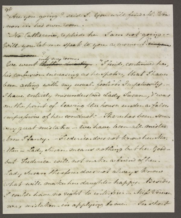 Image for page: 98 of manuscript: lady_susan