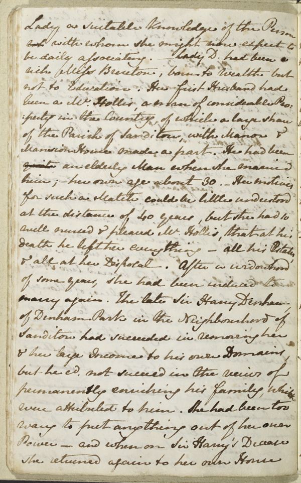 Image for page: b1-26 of manuscript: sanditon