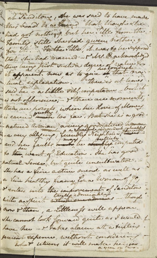 Image for page: b1-27 of manuscript: sanditon