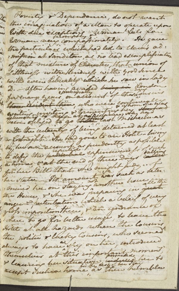 Image for page: b1-31 of manuscript: sanditon